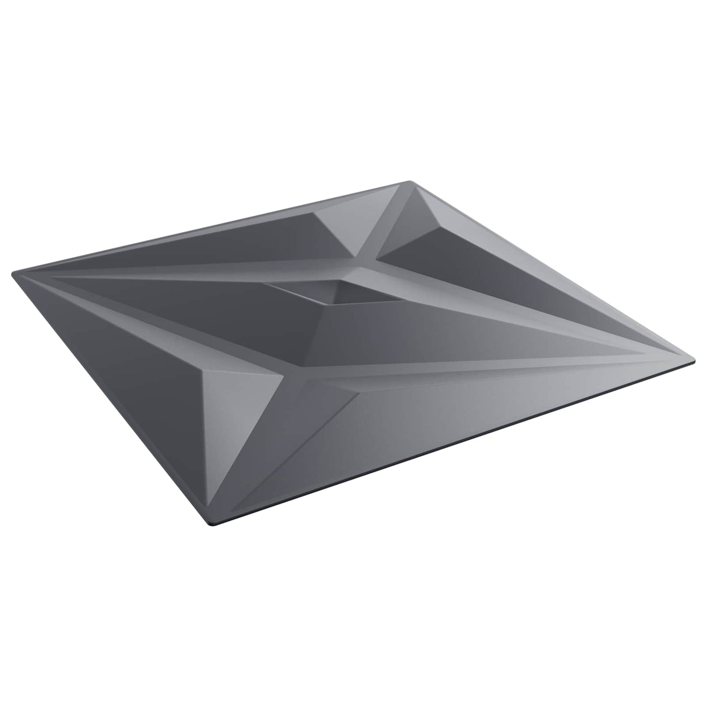 Pannelli da parete 24 pcs Grigio Stella 50 x 50 cm Schiuma XPS | homemem39