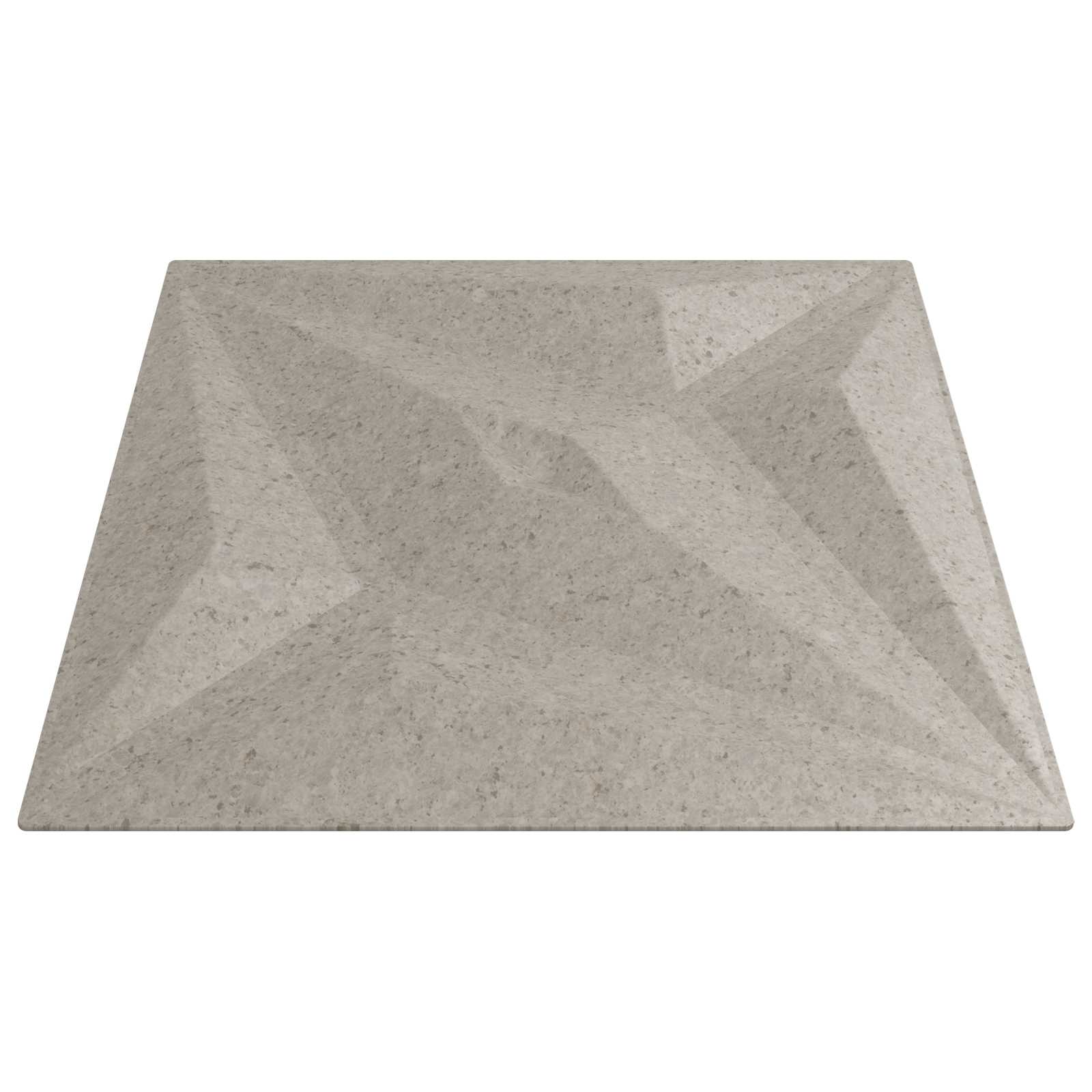 Pannelli da parete 24 pcs Beton Stella 50 x 50 cm Schiuma XPS | homemem39