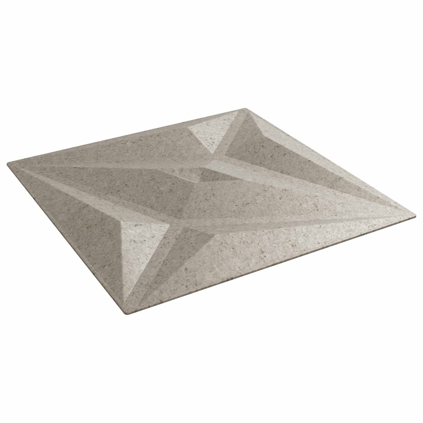 Pannelli da parete 48 pcs Beton Stella 50 x 50 cm Schiuma XPS | homemem39