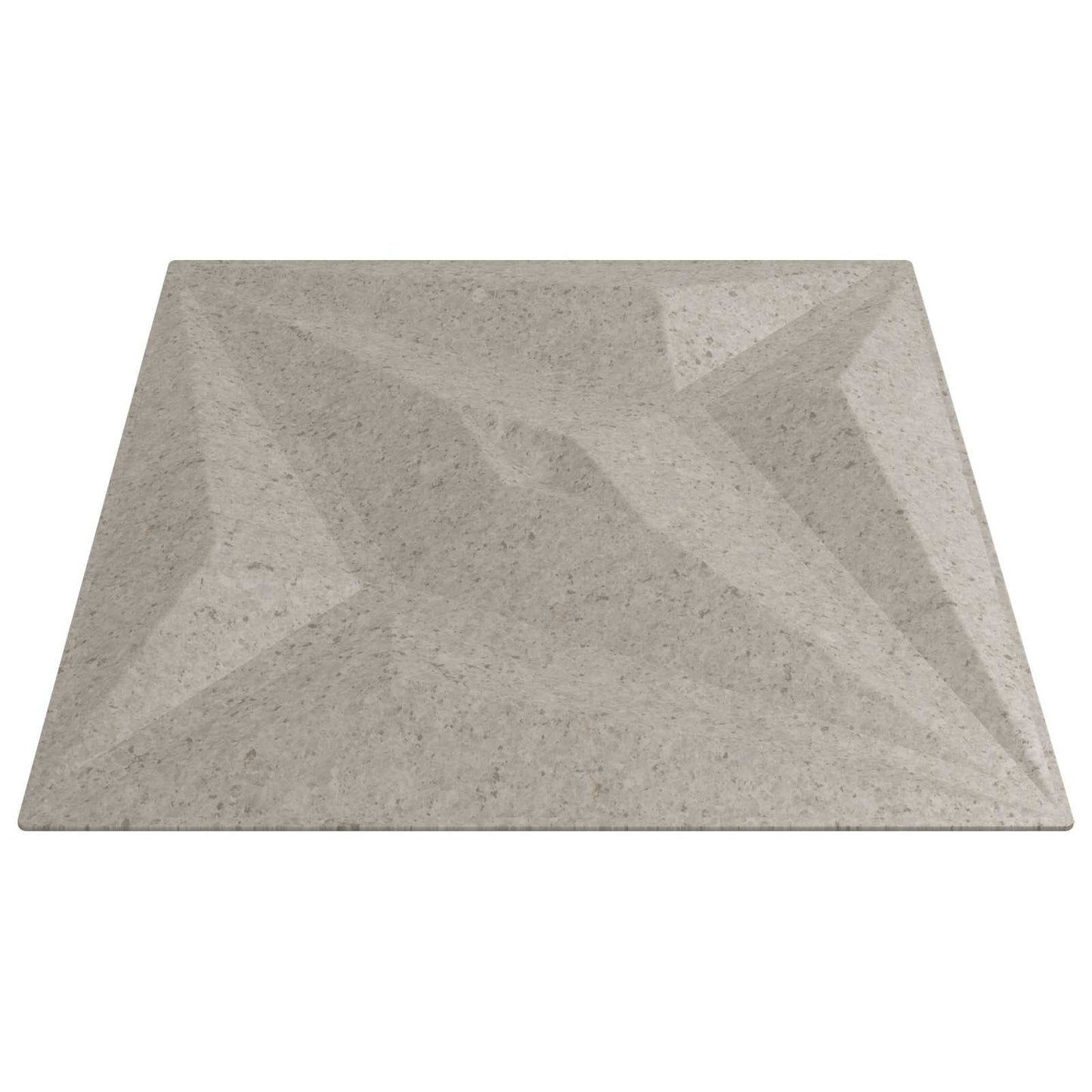 Pannelli da parete 48 pcs Beton Stella 50 x 50 cm Schiuma XPS | homemem39