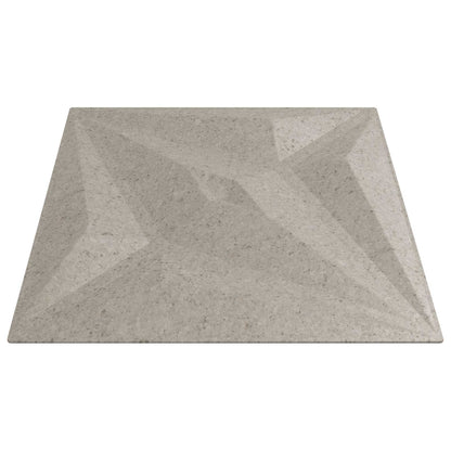 Pannelli da parete 48 pcs Beton Stella 50 x 50 cm Schiuma XPS | homemem39