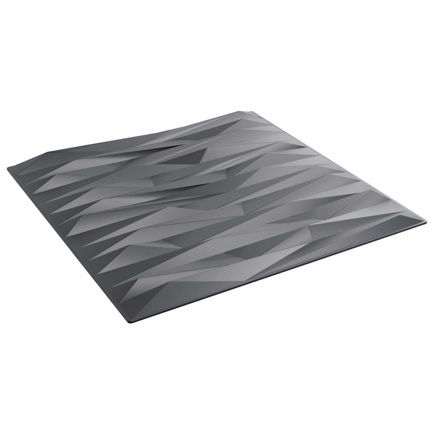 Pannelli da parete 48 pcs Grigio pietra 50 x 50 cm Schiuma XPS | homemem39