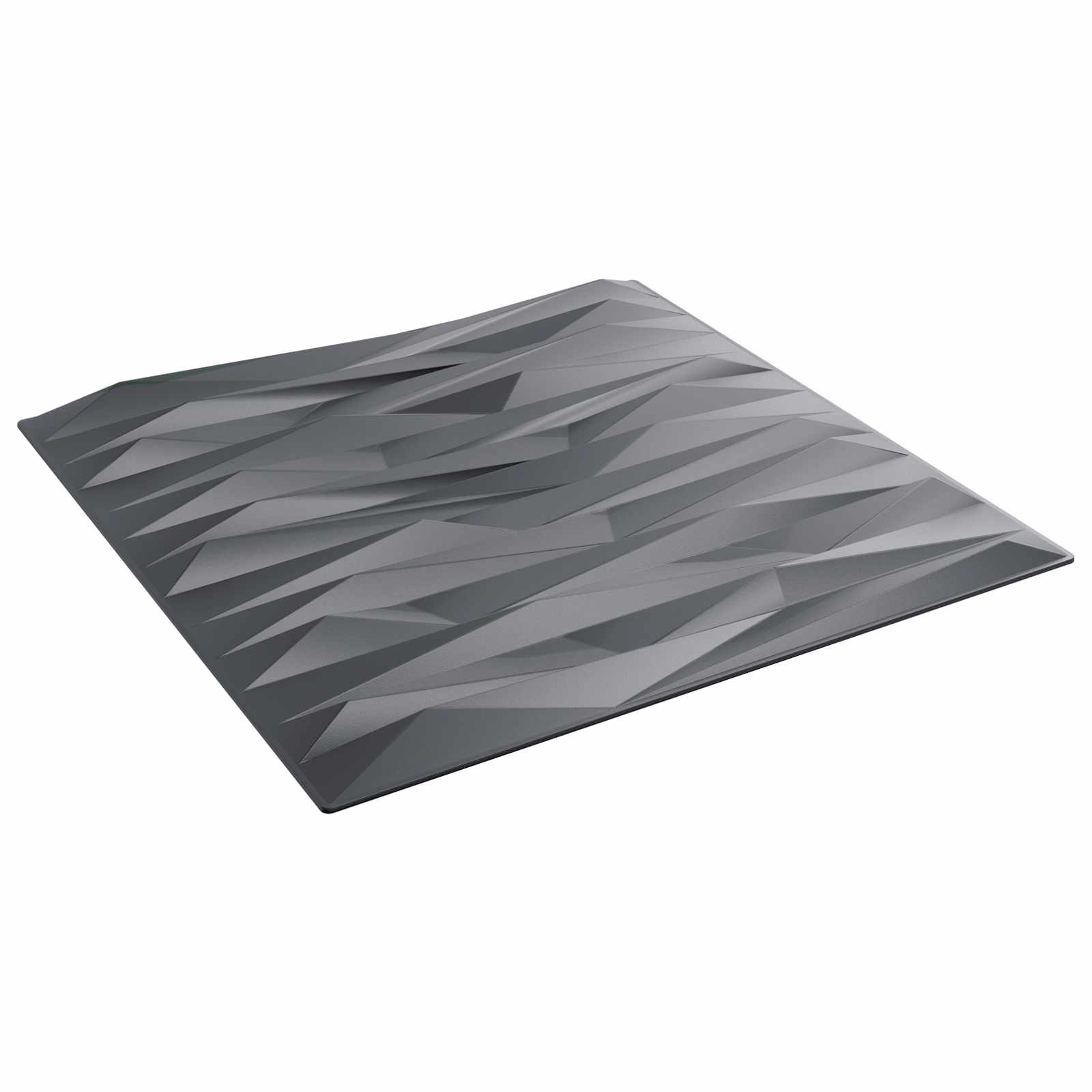 Pannelli da parete 48 pcs Grigio pietra 50 x 50 cm Schiuma XPS | homemem39