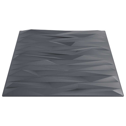 Pannelli da parete 48 pcs Grigio pietra 50 x 50 cm Schiuma XPS | homemem39