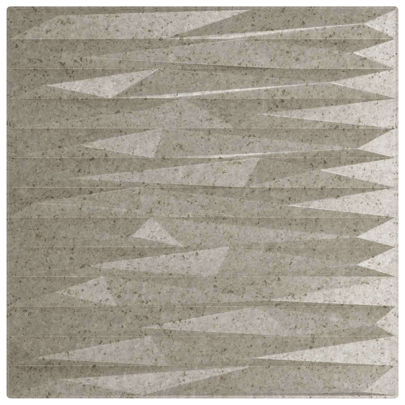 Pannelli da parete 12 pcs Beton pietra 50 x 50 cm Schiuma XPS | homemem39