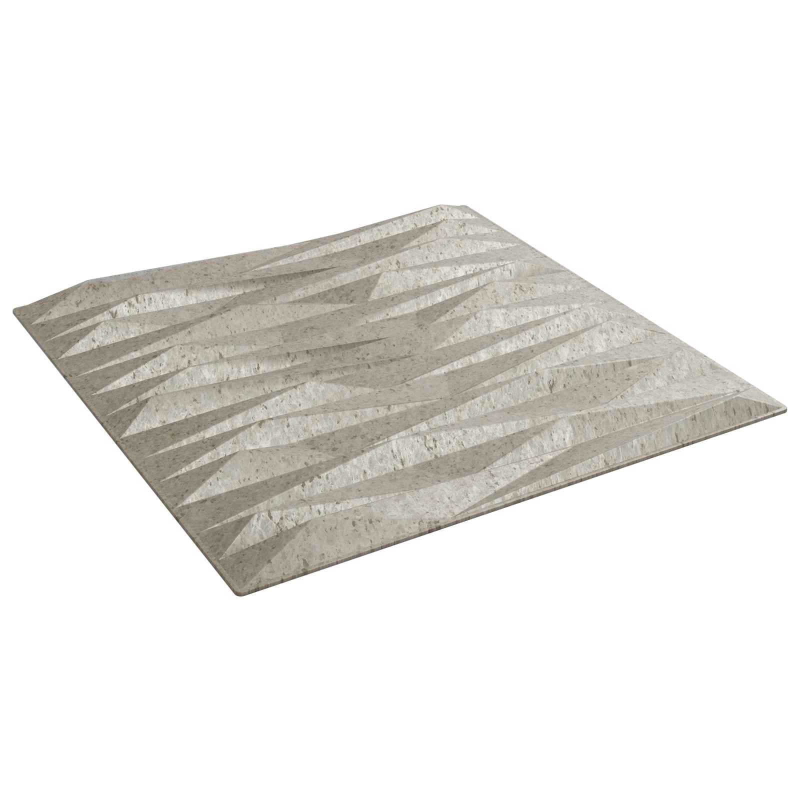 Pannelli da parete 24 pcs Beton pietra 50 x 50 cm Schiuma XPS | homemem39