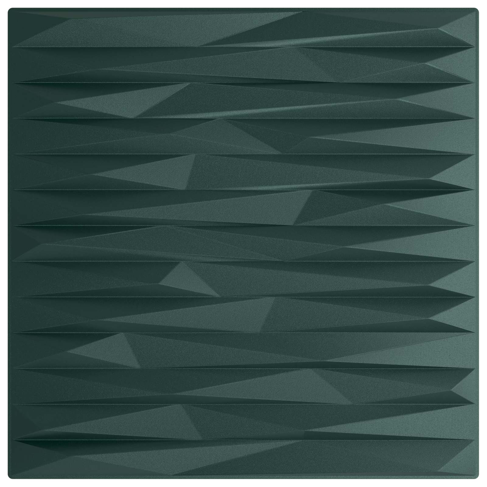 Pannelli da parete 48 pcs Verde pietra 50 x 50 cm Schiuma XPS | homemem39