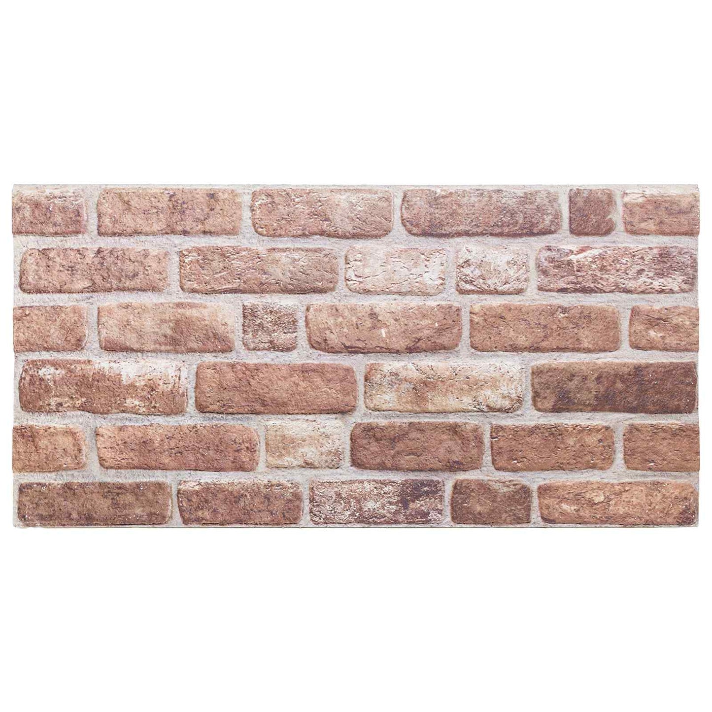 Pannelli da parete 10 pcs Marrone 100 x 50 cm Schiuma EPS
