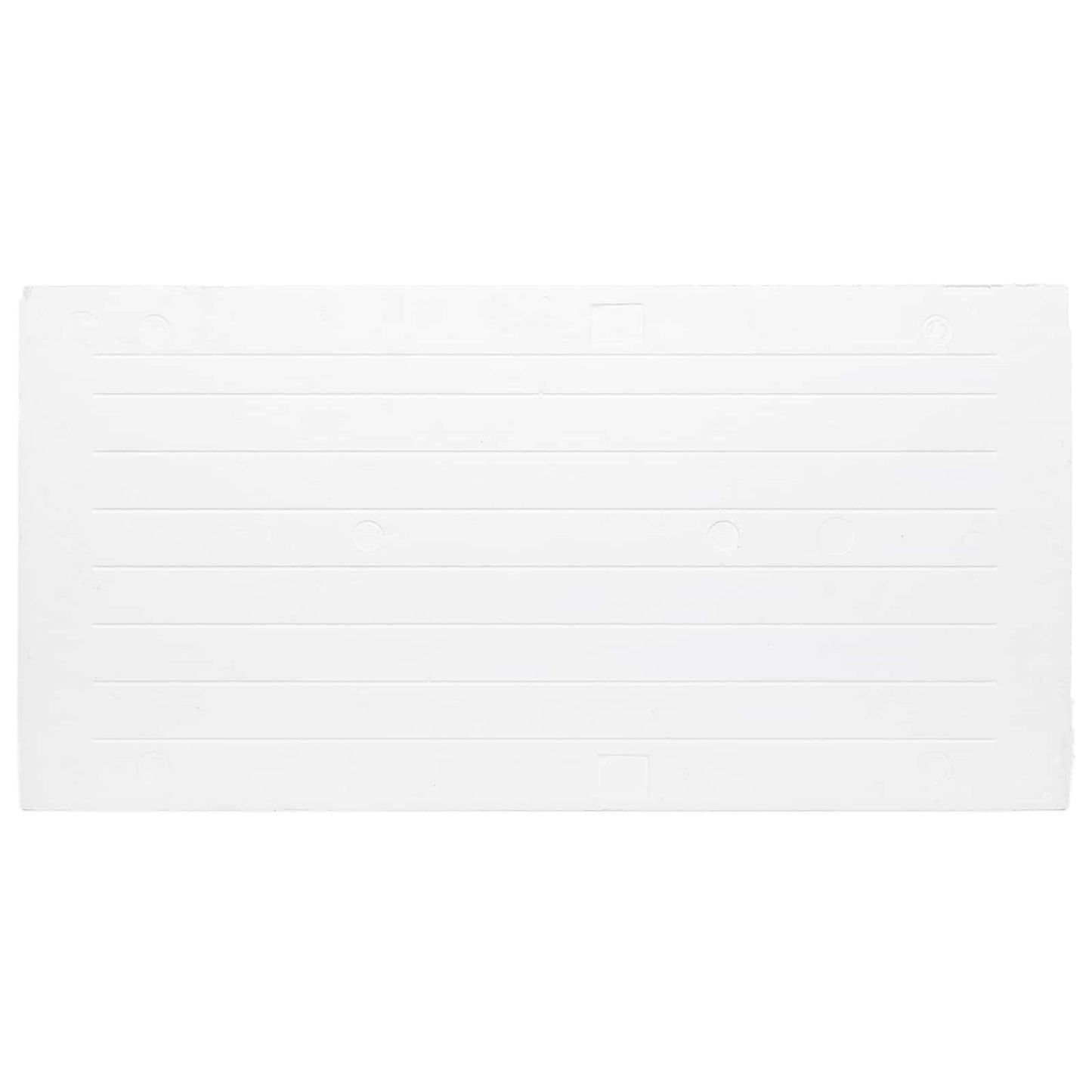 Pannelli da parete 10 pcs Rosso e Bianco 100 x 50 cm | homemem39