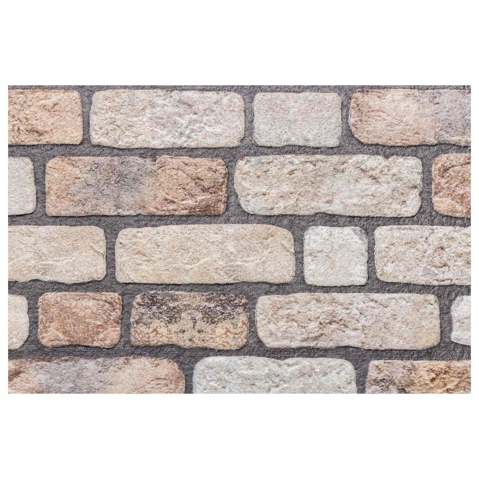 Pannelli da parete 10 pcs Marrone Chiaro 100 x 50 cm | homemem39