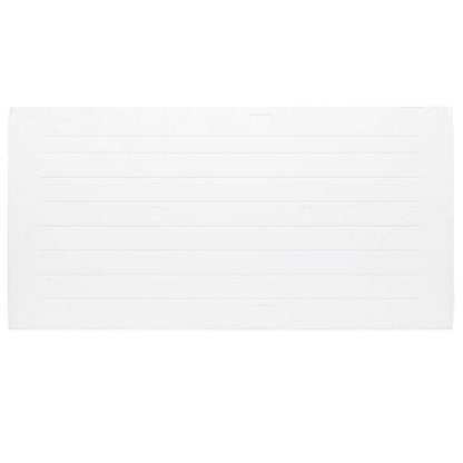 Pannelli da parete 10 pcs Grigio Chiaro e Nero 100 x 50 cm | homemem39