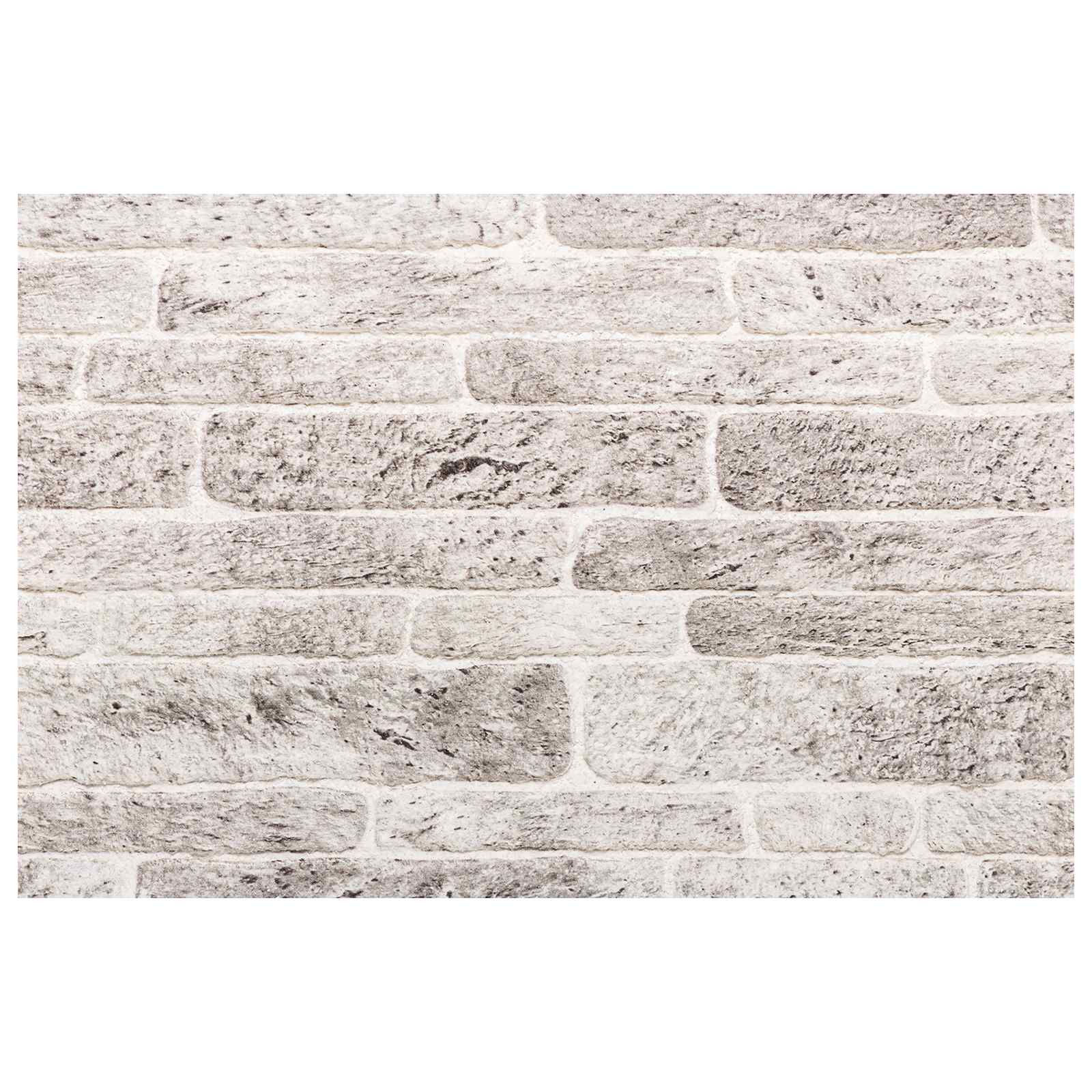 Pannelli da parete 10 pcs Grigio chiaro e bianco 100 x 50 cm | homemem39