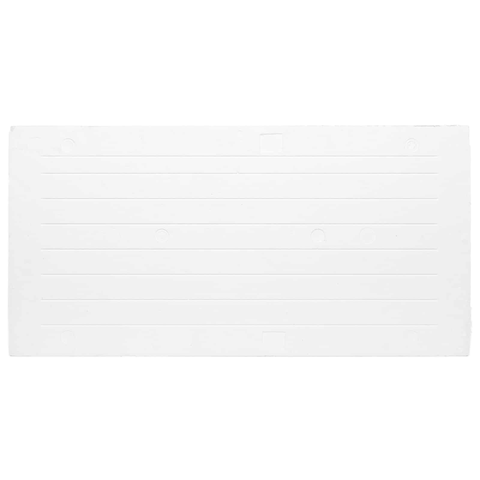 Pannelli da parete 10 pcs Grigio chiaro e bianco 100 x 50 cm | homemem39
