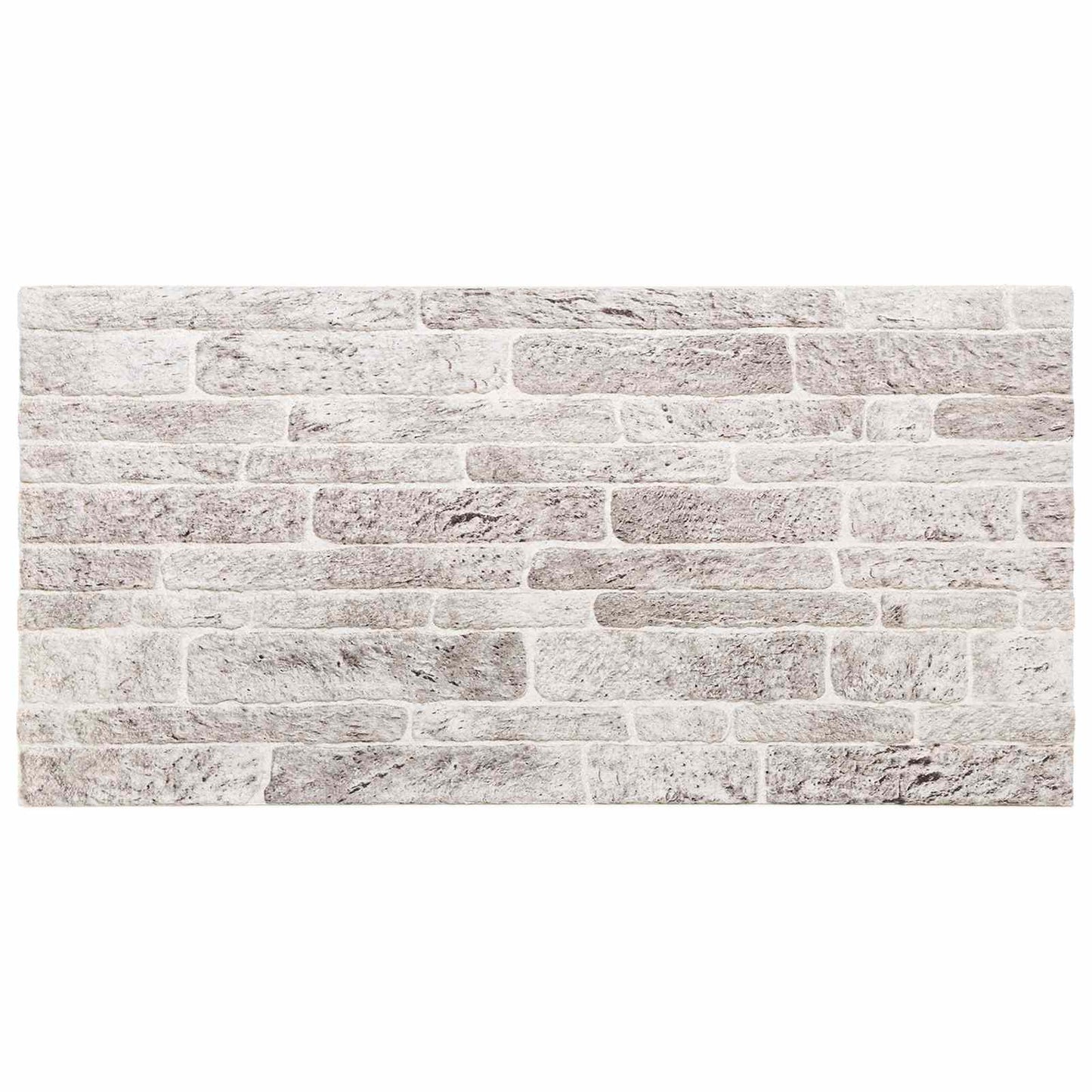 Pannelli da parete 10 pcs Grigio chiaro e bianco 100 x 50 cm | homemem39