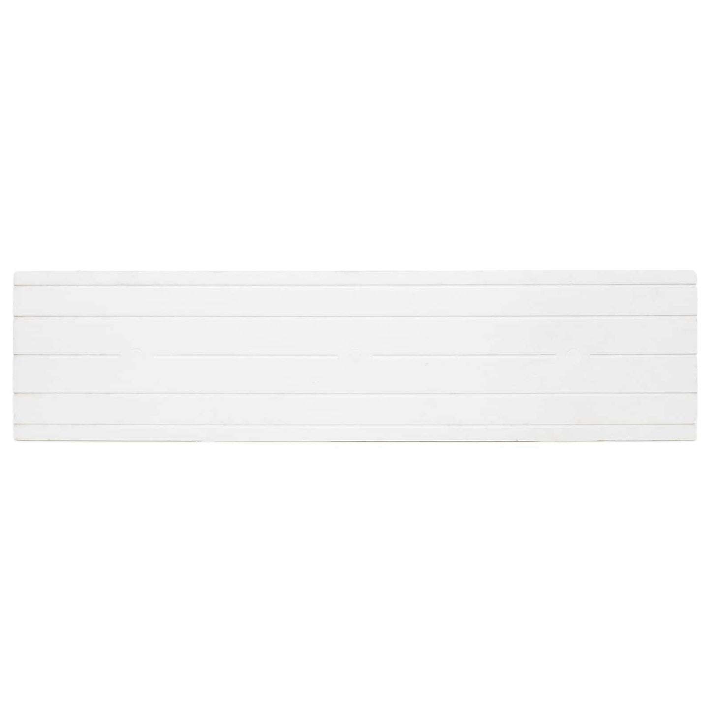 Pannelli da parete 10 pcs Grigio chiaro 100 x 25 cm Schiuma EPS