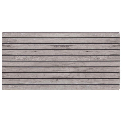 Pannelli da parete 5 pcs Grigio 100 x 50 cm Schiuma EPS