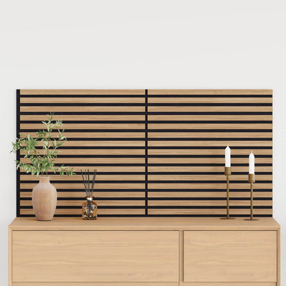 Pannelli da parete 2 pcs Naturale 60,5 x 60 cm | homemem39