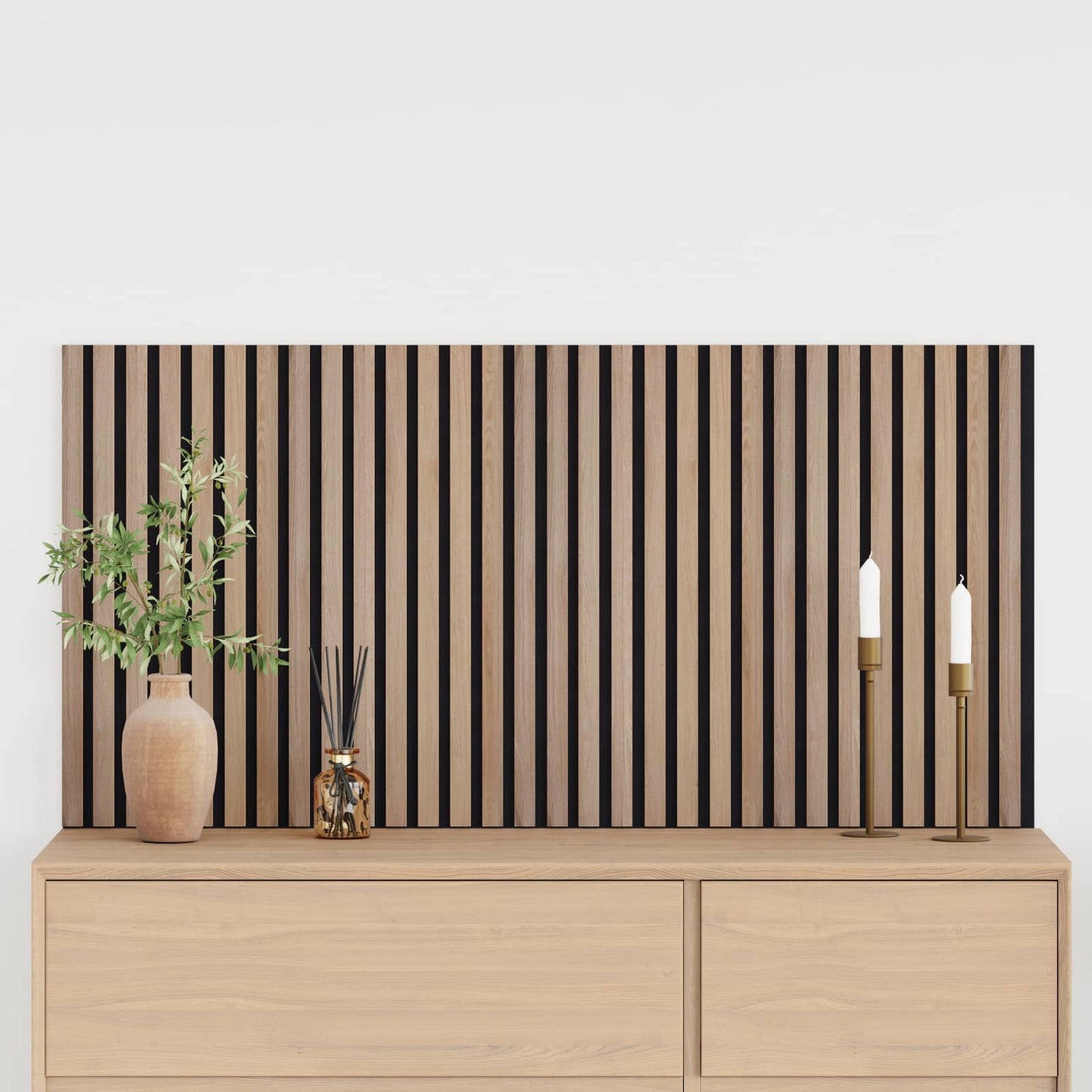 Pannelli da parete 2 pcs Marrone 60,5 x 60 cm | homemem39