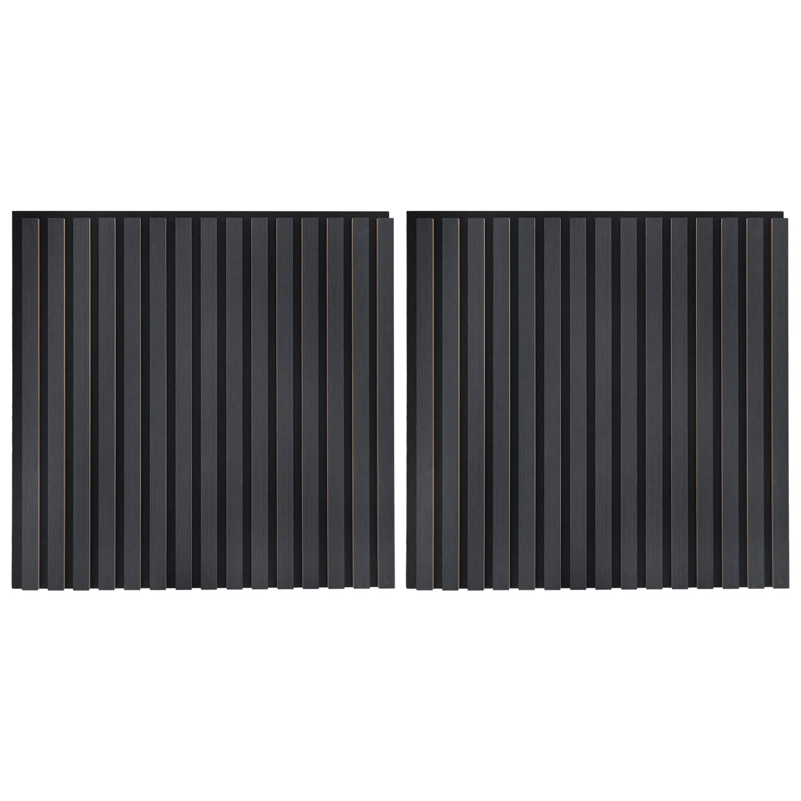 Pannelli da parete 2 pcs Antracite 60,5 x 60 cm | homemem39