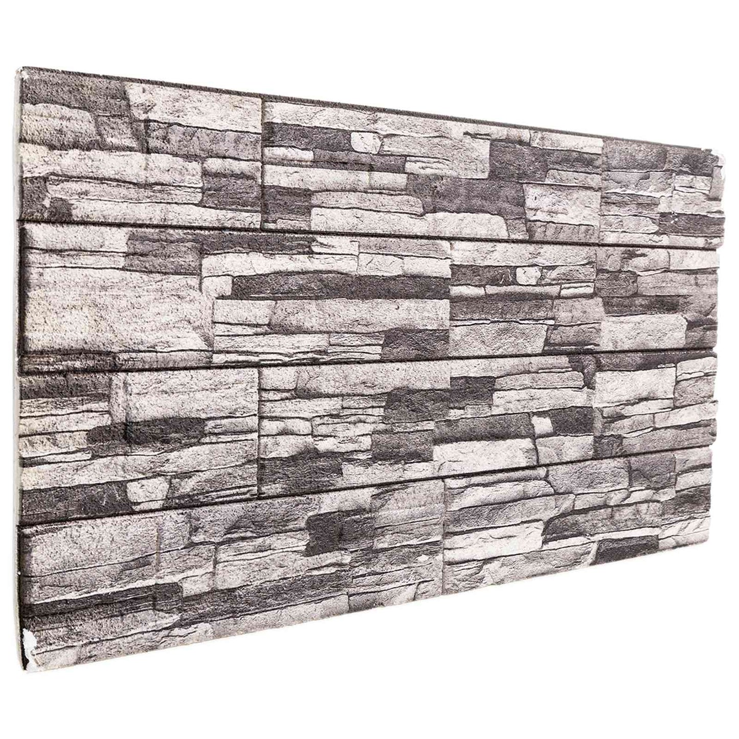 Pannelli da parete 10 pcs Grigio scuro e grigio chiaro | homemem39