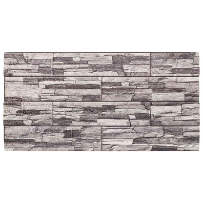 Pannelli da parete 10 pcs Grigio scuro e grigio chiaro | homemem39
