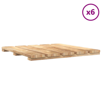 Piastrella per Decking 6 pz 50 x 50 cm