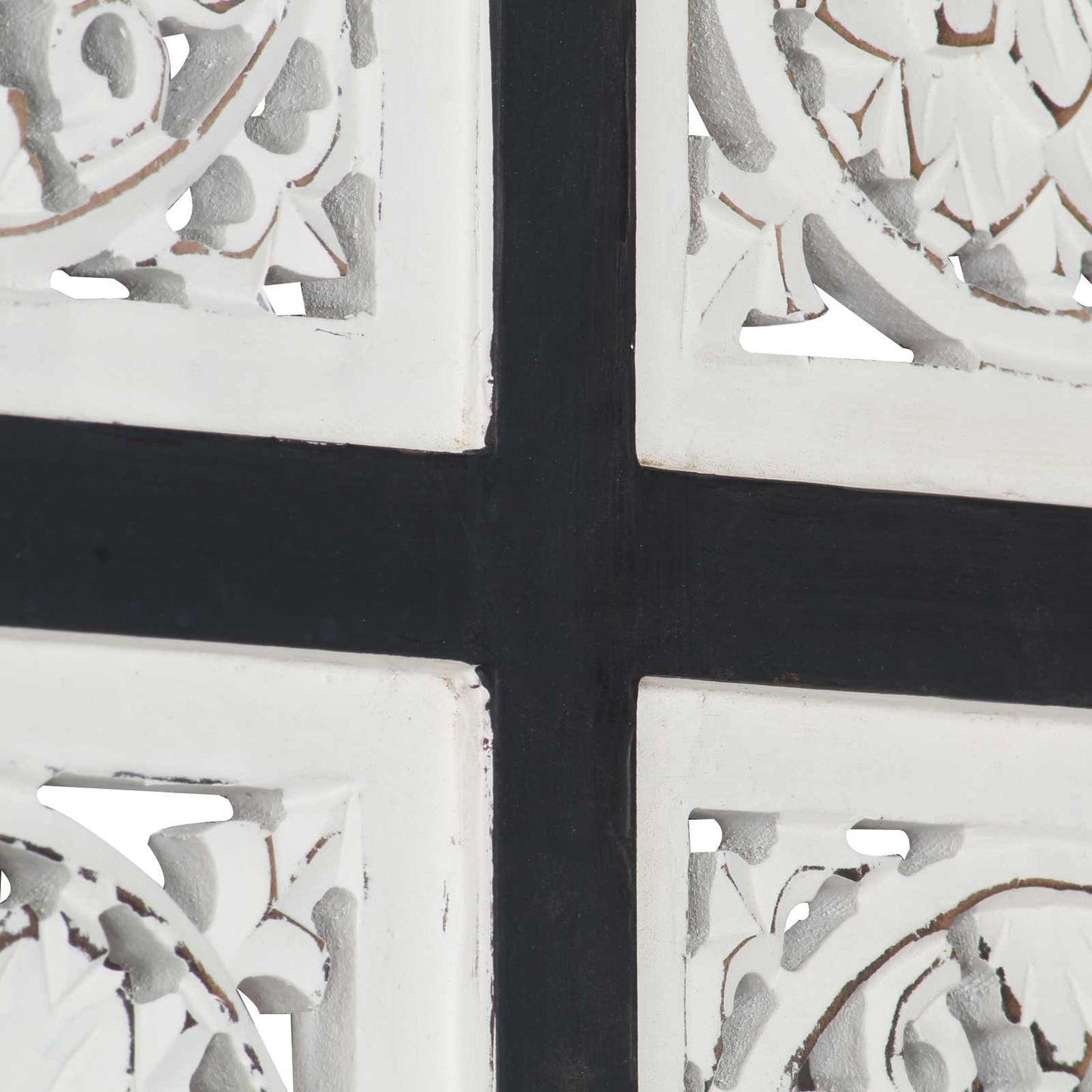 Decorazione artistica Nero e Bianco 40 x 40 x 1,5 cm | homemem39