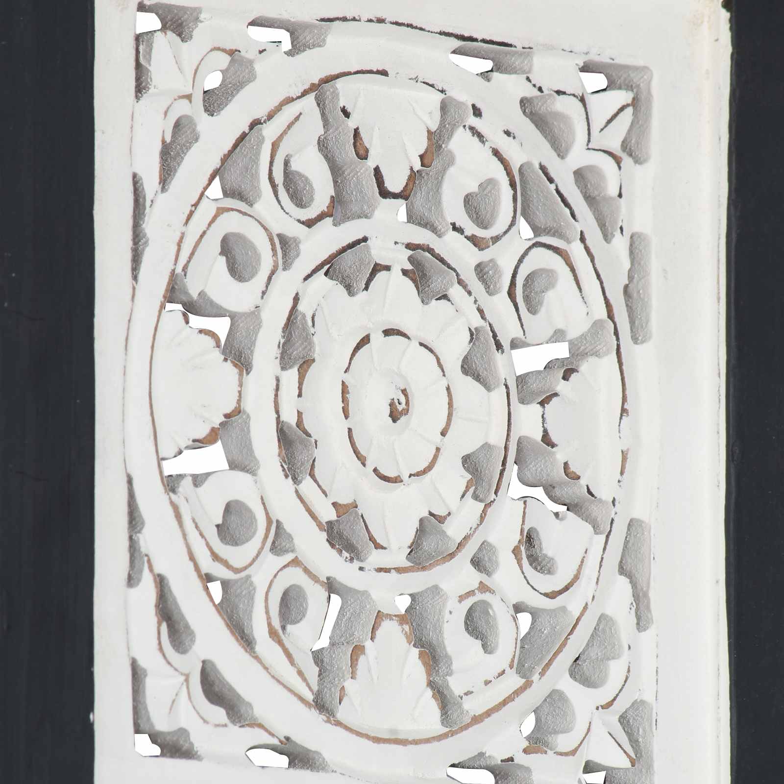 Decorazione artistica Nero e Bianco 40 x 40 x 1,5 cm | homemem39