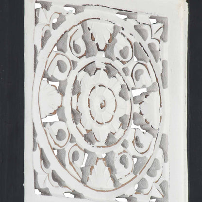 Decorazione artistica Nero e Bianco 40 x 40 x 1,5 cm | homemem39