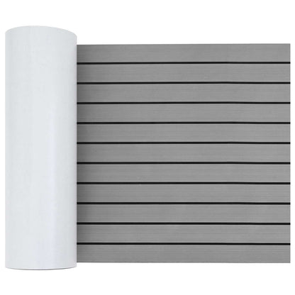 Tappetino per Barche Grigio Chiaro e Nero 240 x 60 cm EVA | homemem39