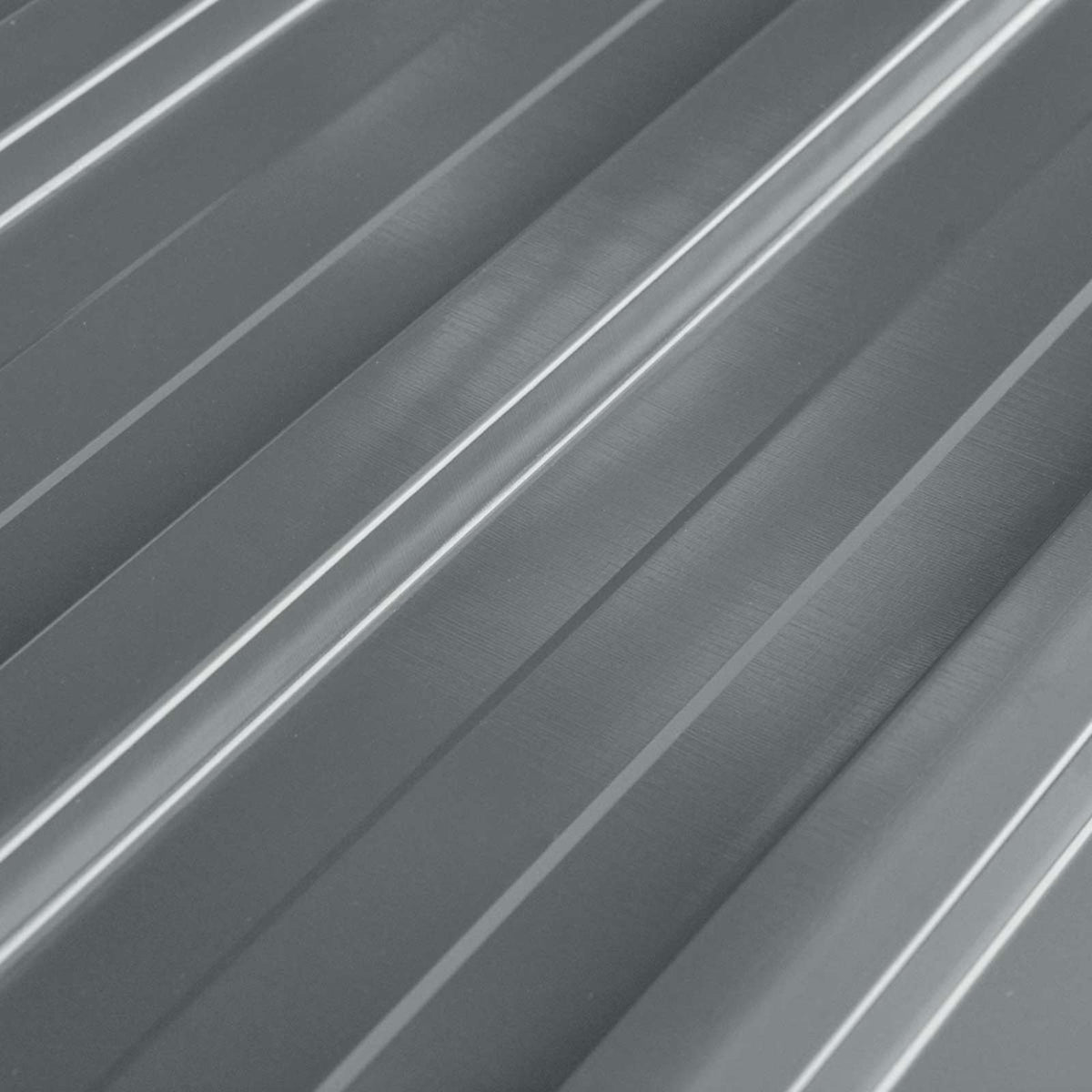 Pannello per tetto 12 pz 129 x 45 cm Acciaio zincato