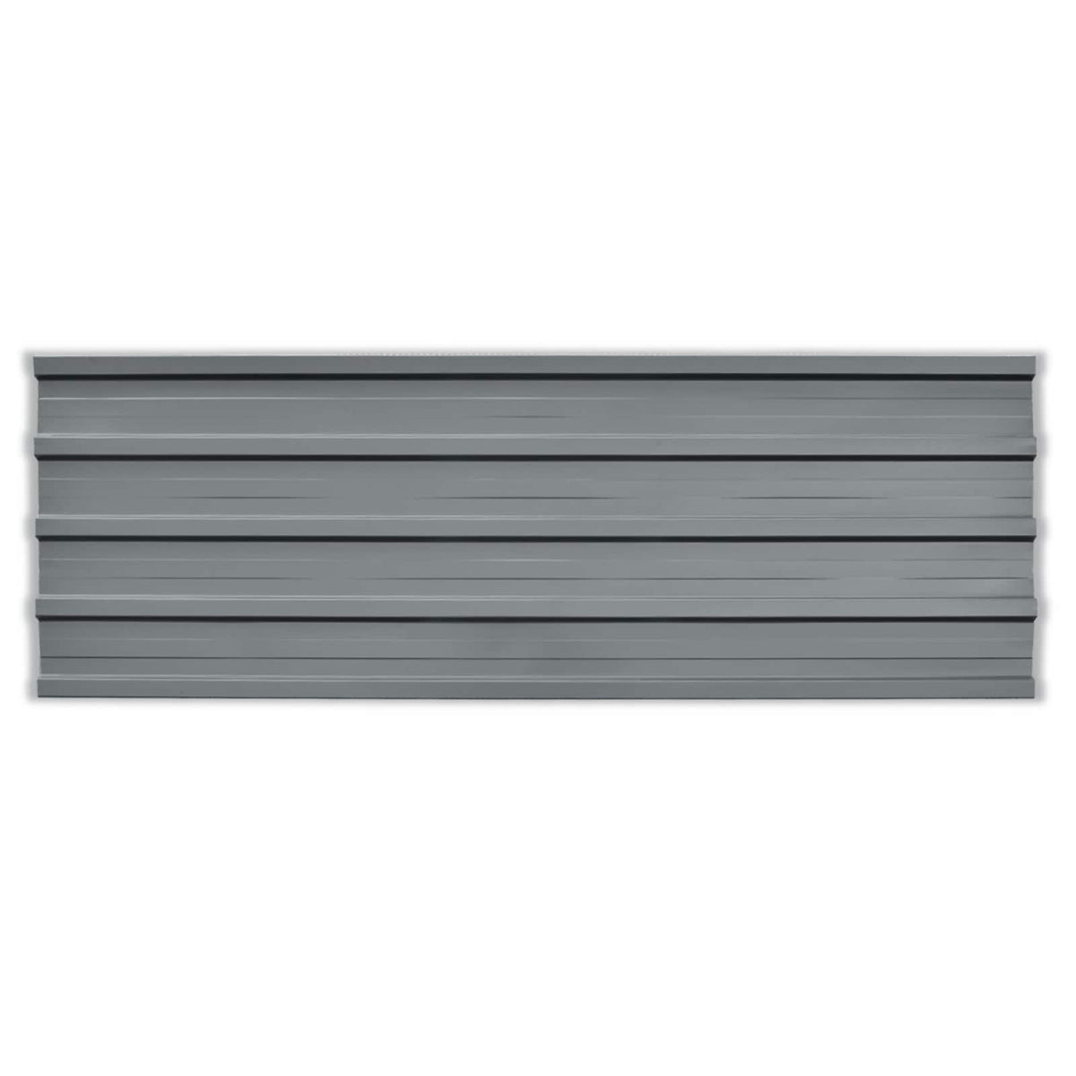 Pannello per tetto 12 pz 129 x 45 cm Acciaio zincato