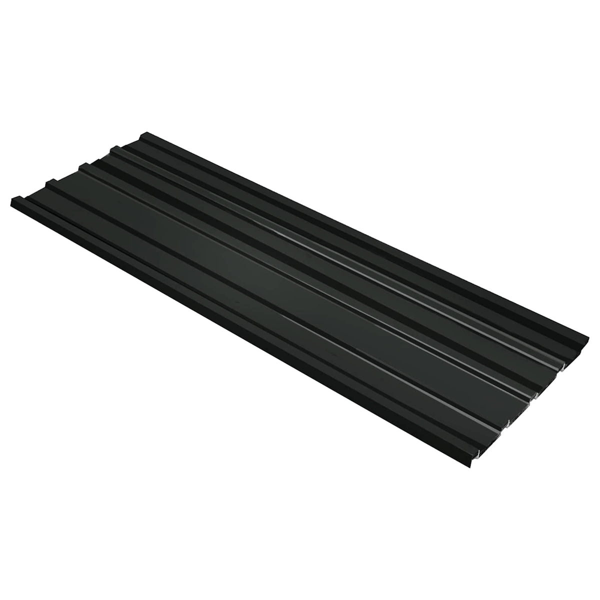 Pannello per tetto 12 pz 129 x 45 cm Acciaio zincato