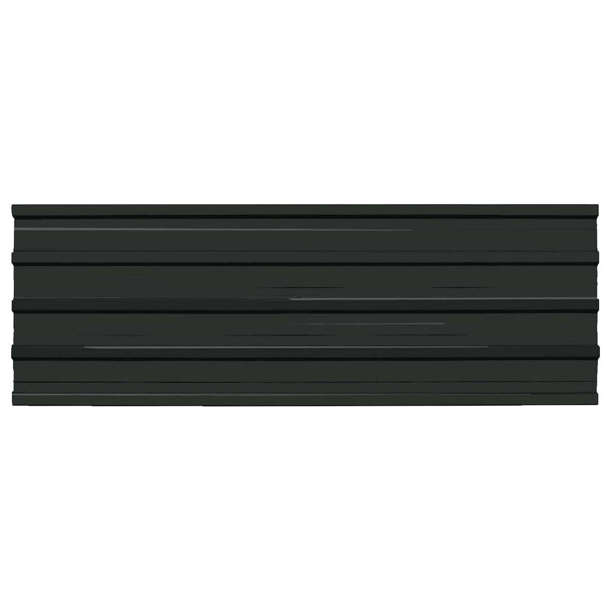 Pannello per tetto 12 pz 129 x 45 cm Acciaio zincato