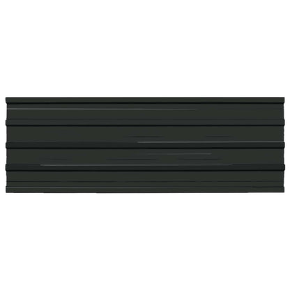 Pannello per tetto 12 pz 129 x 45 cm Acciaio zincato