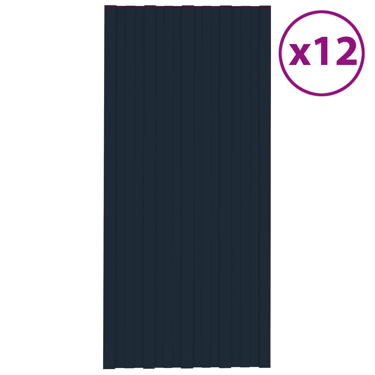 Pannello per tetto 12 pz Acciaio zincato