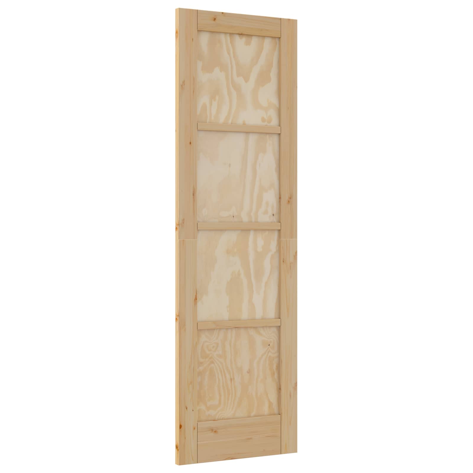 Porta Interna Naturale 61 x 198,5 cm Legno compensato | homemem39