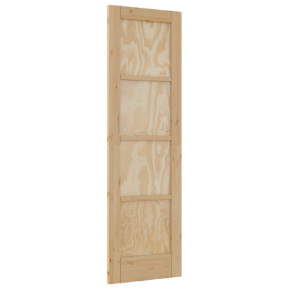 Porta Interna Naturale 61 x 198,5 cm Legno compensato | homemem39