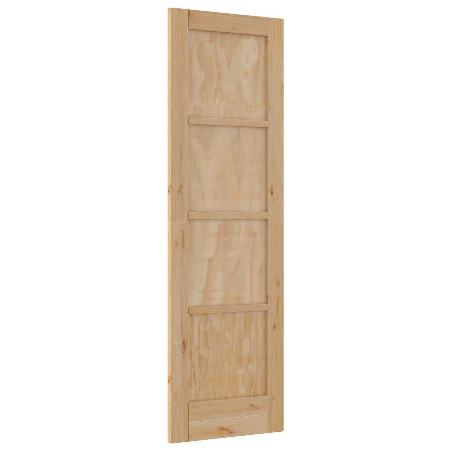 Porta Interna Naturale 61 x 198,5 cm Legno compensato | homemem39