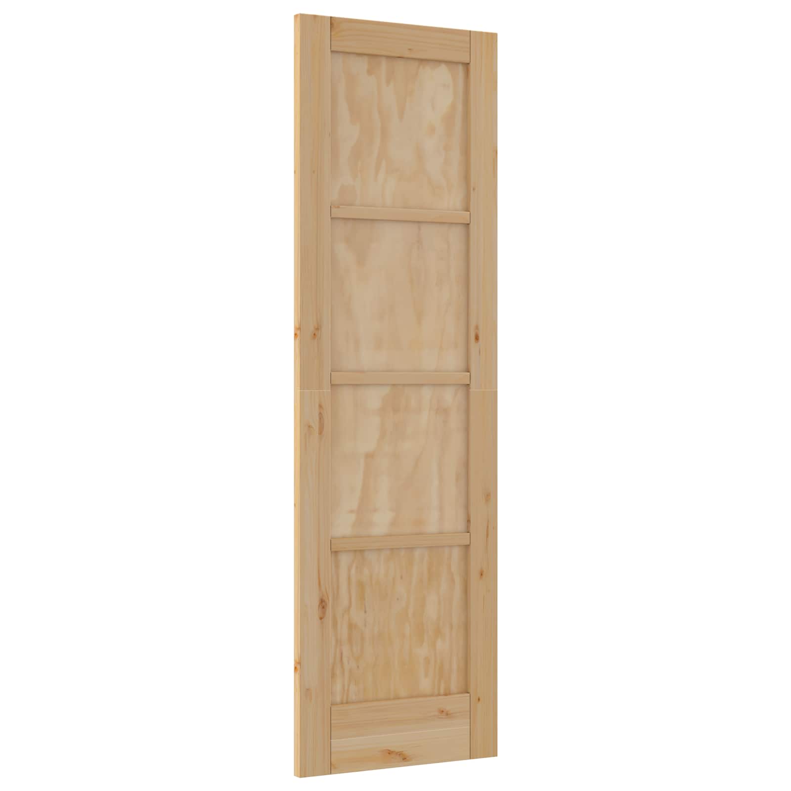 Porta Interna Naturale 61 x 198,5 cm Legno compensato | homemem39