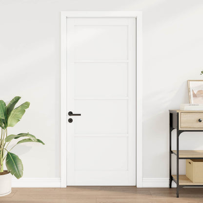 Porta Interna Bianco 83 x 202 cm Legno compensato | homemem39