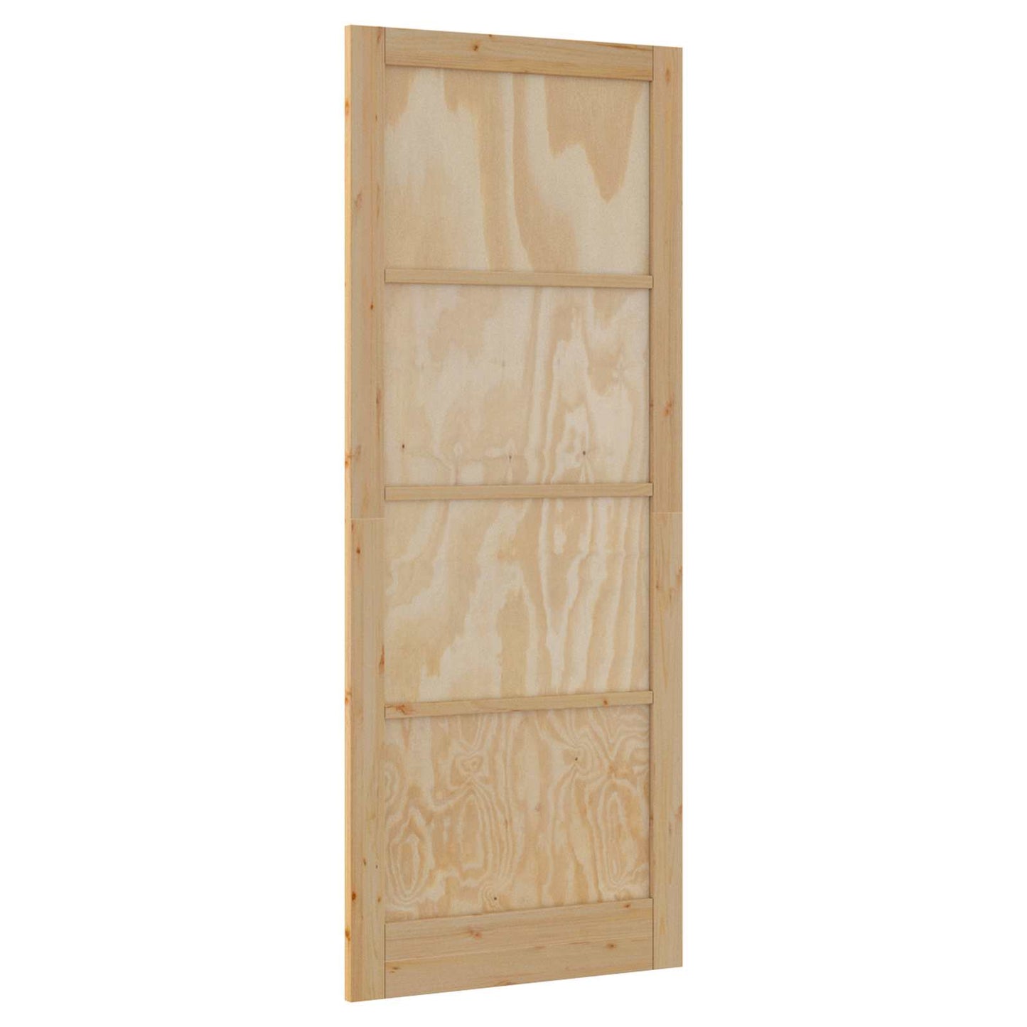 Porta Interna Naturale 83 x 232 cm Legno compensato | homemem39