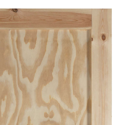 Porta Interna Naturale 86 x 198,5 cm Legno compensato | homemem39