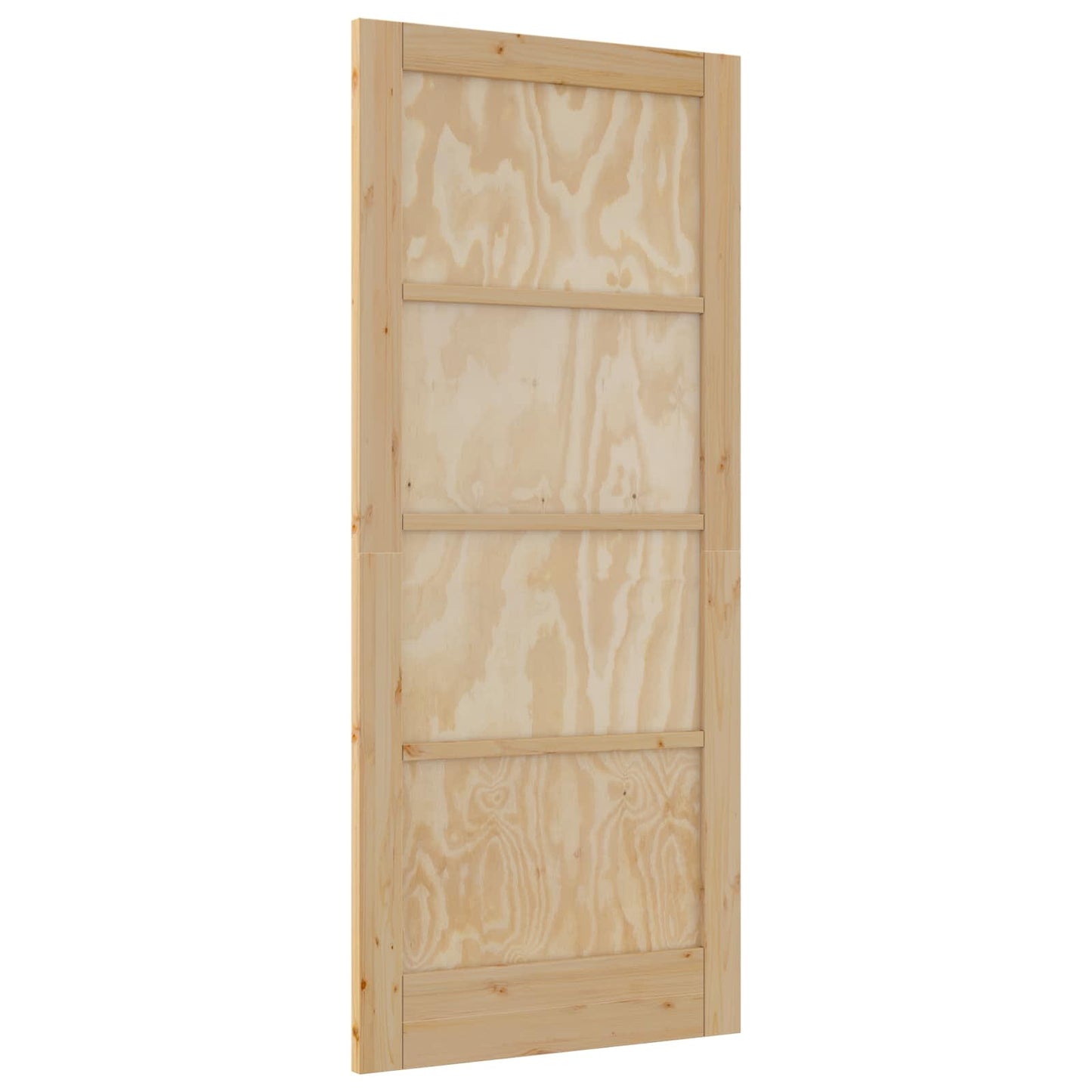 Porta Interna Naturale 86 x 198,5 cm Legno compensato | homemem39