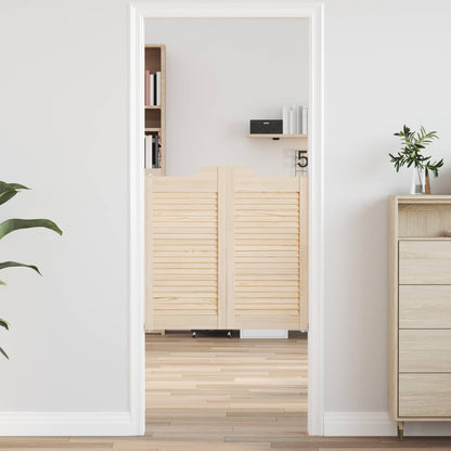 Porte Swing Naturale 80 x 40 cm Legno Massello di Pino | homemem39