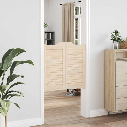 Porte Swing Naturale 80 x 40 cm Legno Massello di Pino | homemem39
