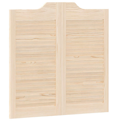 Porte Swing Naturale 80 x 40 cm Legno Massello di Pino | homemem39