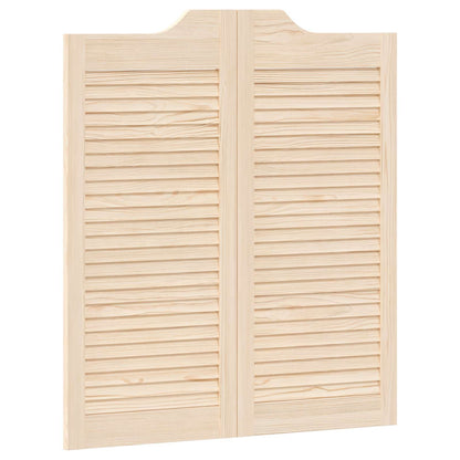 Porte Swing Naturale 90 x 40 cm Legno Massello di Pino | homemem39