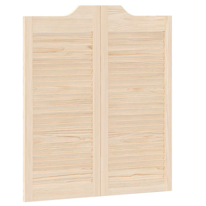 Porte Swing Naturale 90 x 40 cm Legno Massello di Pino | homemem39