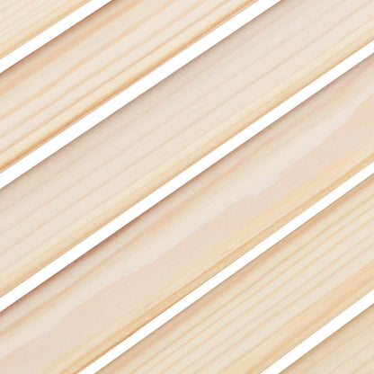Porte Swing Naturale 100 x 40 cm Legno Massello di Pino | homemem39